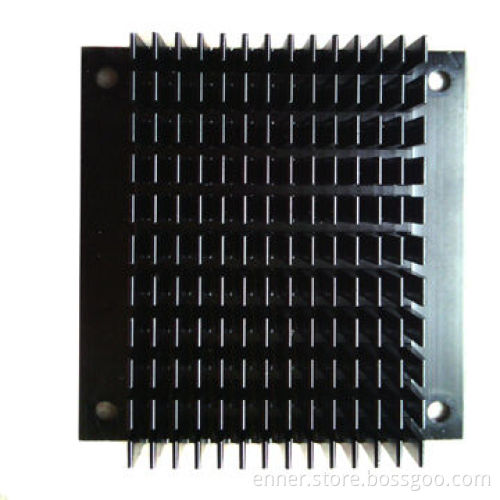 Extrusion Heatsink with Black Anodized Surface Treatments